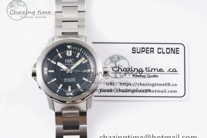 MIROTIME 0215 Versatile Aquatimer SS IW3290 V6SF 1:1 Best Edition Blue Dial on SS Bracelet A 7031